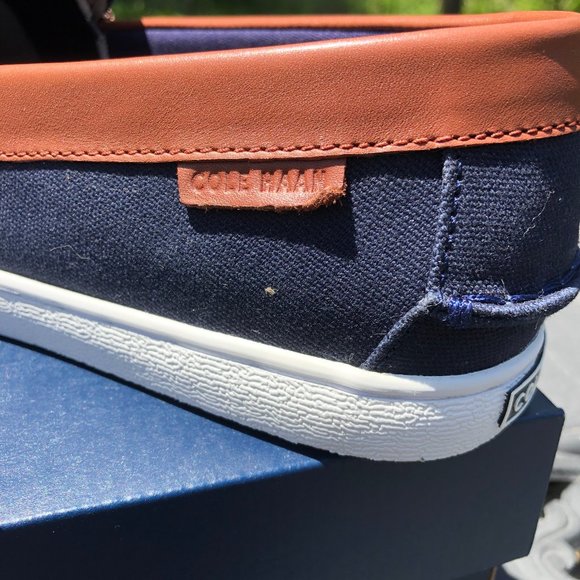 New Cole Haan Nantucket Loafer II in Blue Blazer - Picture 3 of 9